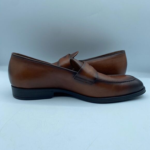 Antonio Maurizi  Penny Loafers Mens US 9 EU 42 Brown Slip On Classiccore NWOB main image 7